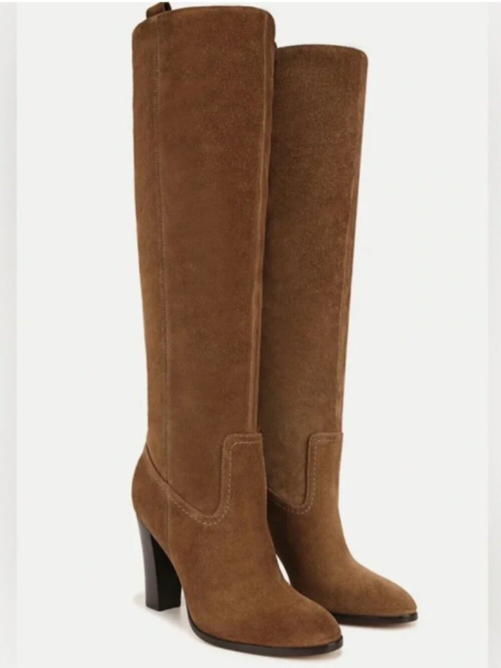 Veronica Beard Vesper Suede Knee-High Boots